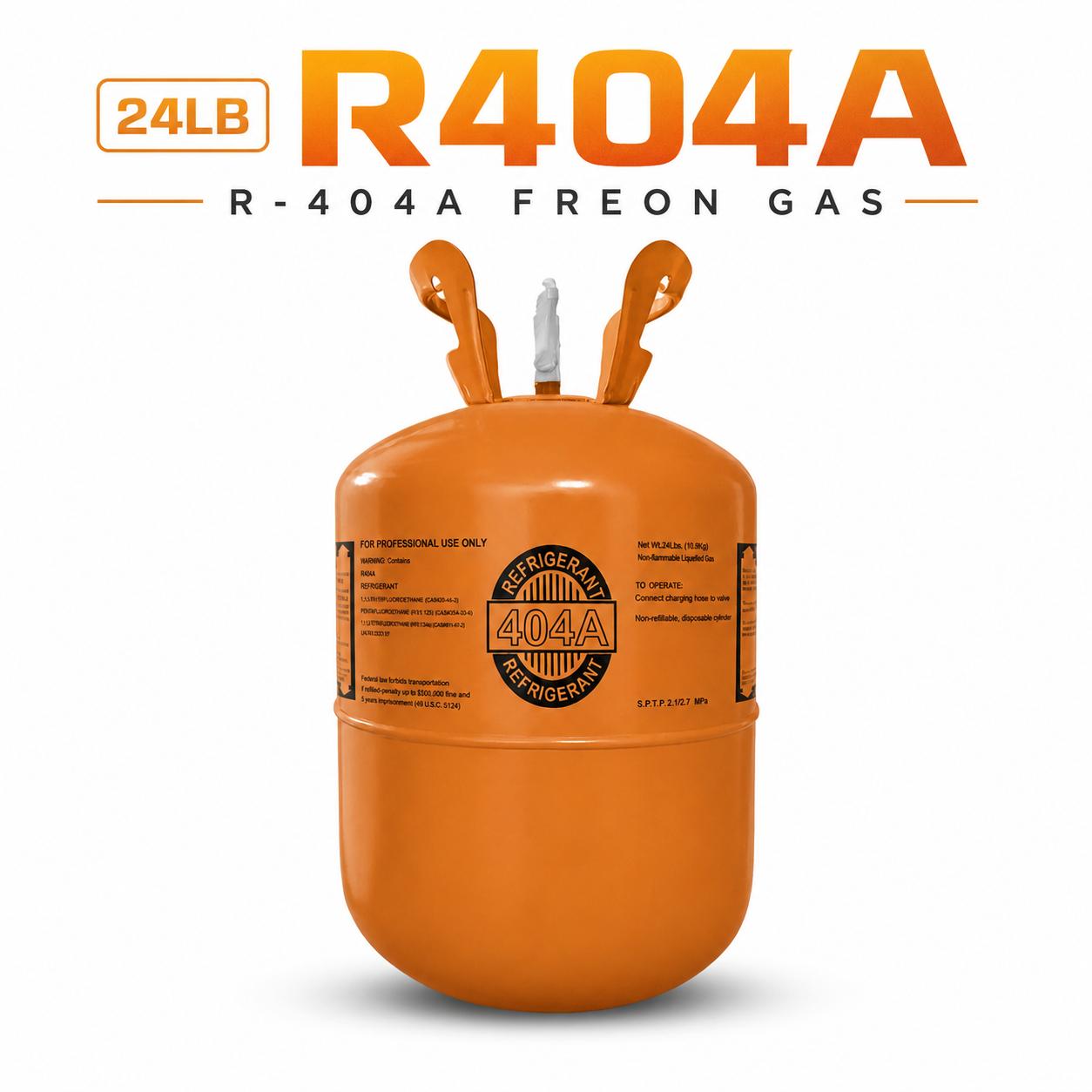 R404A 24LB refrigerant cylinder