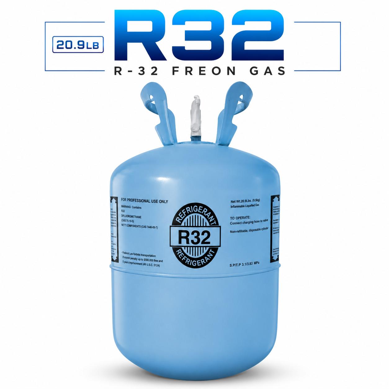 R32 20.9LB refrigerant cylinder