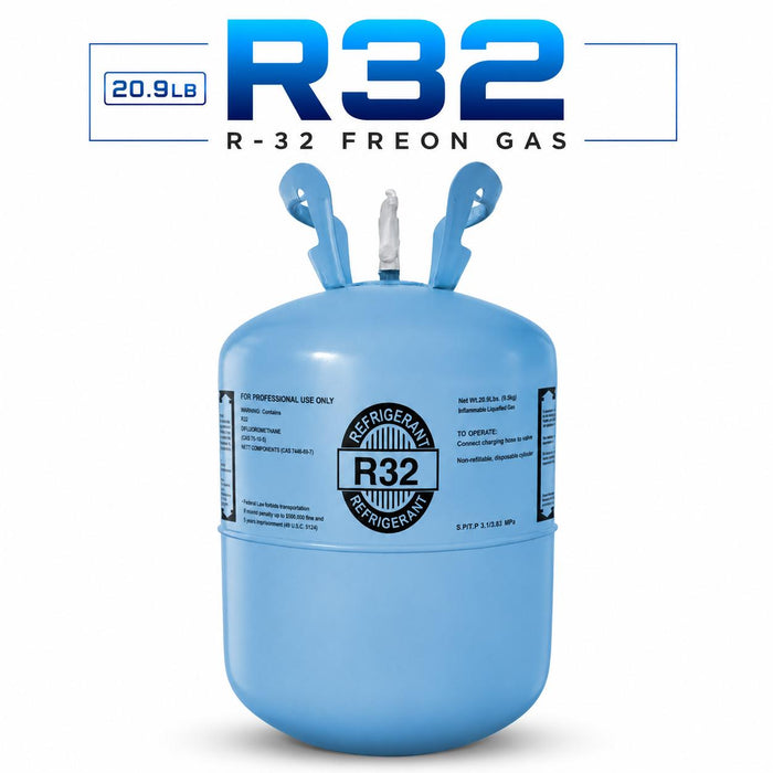 20.9LB R32 R-32 Freon Refrigerant Gas